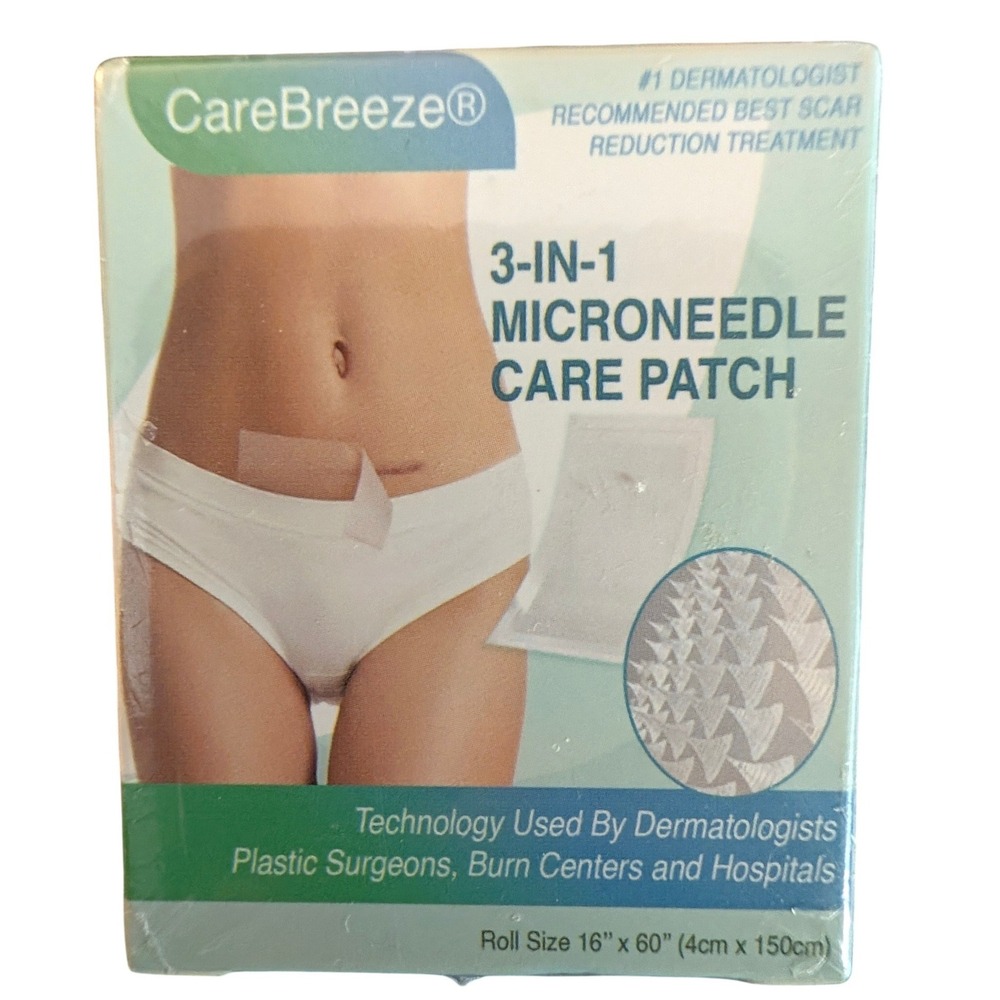 3-in-1 Microneedle Skin Reair Patch Silicone Scar Burn Treatment Keloid Surgery